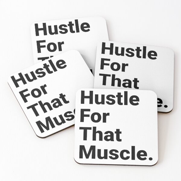 Item preview, Hustle for that muscle  designed and sold by UrbnState.