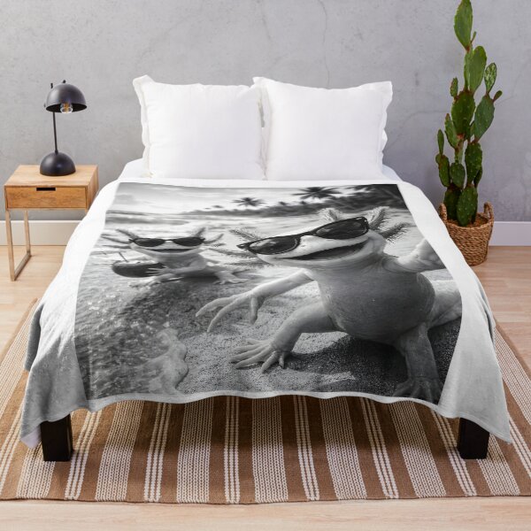 Item preview, Axolotl Selfie at The Beach  designed and sold by JODYSMORGAN.