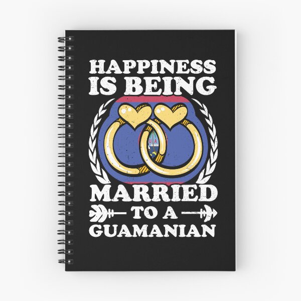 Item preview, Happiness Is Being Married To A Guamanian designed and sold by GabbyKash.