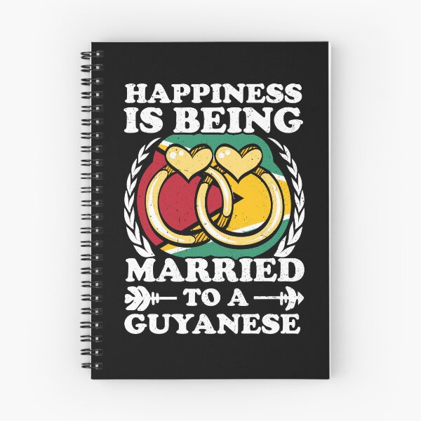 Item preview, Happiness Is Being Married To A Guyanese designed and sold by GabbyKash.