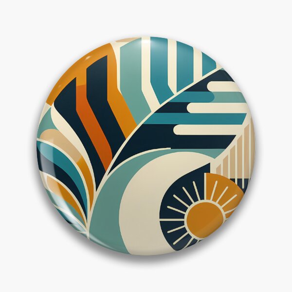 Aperçu de l'œuvre Feuille de Monstera abstraite avec des formes de soleil et de lune créée et vendue par InkSmithery.