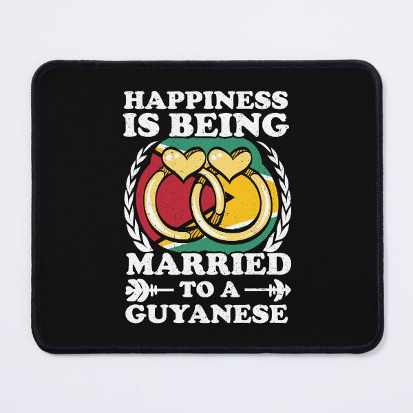 Item preview, Happiness Is Being Married To A Guyanese designed and sold by GabbyKash.