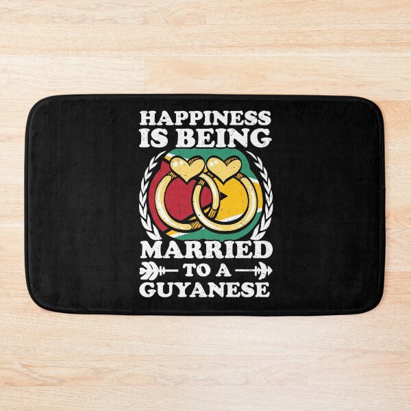 Item preview, Happiness Is Being Married To A Guyanese designed and sold by GabbyKash.