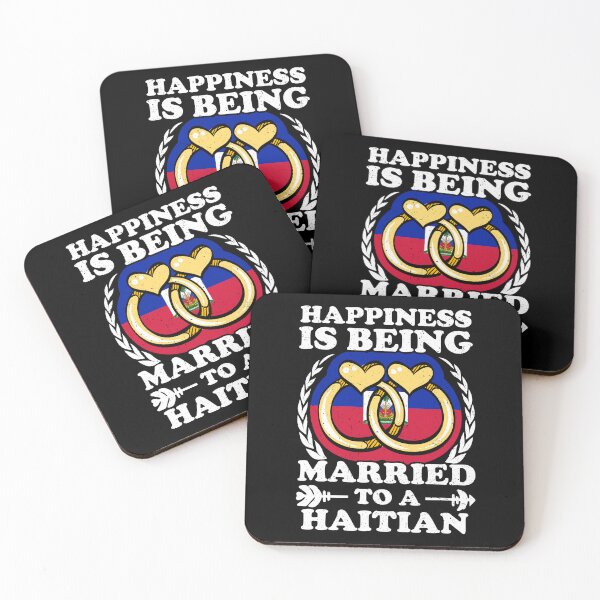 Item preview, Happiness Is Being Married To A Haitian designed and sold by GabbyKash.