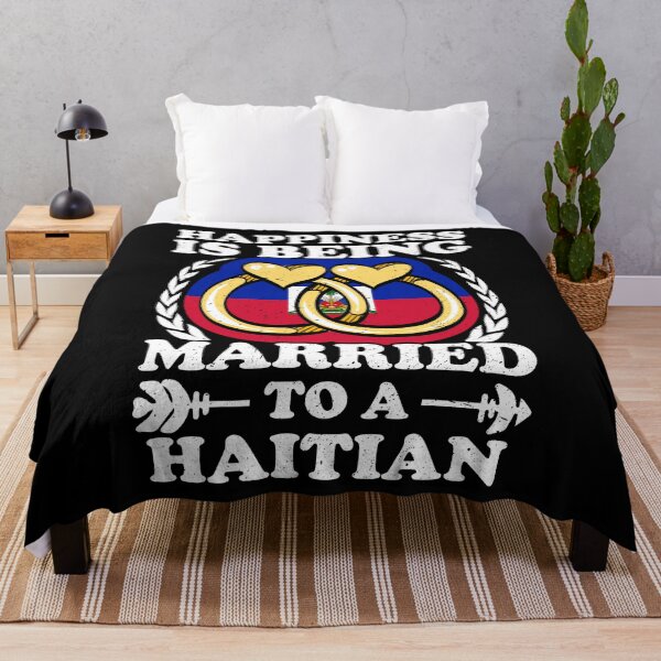 Item preview, Happiness Is Being Married To A Haitian designed and sold by GabbyKash.