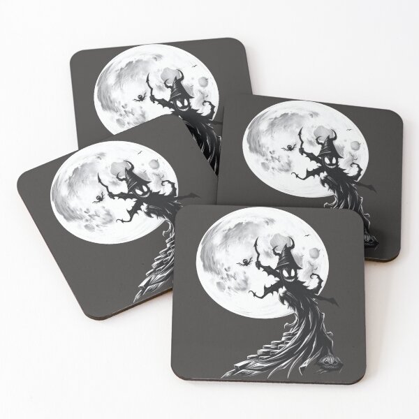 Item preview, Spooky Creature Under the Moon designed and sold by UnhingedBird.