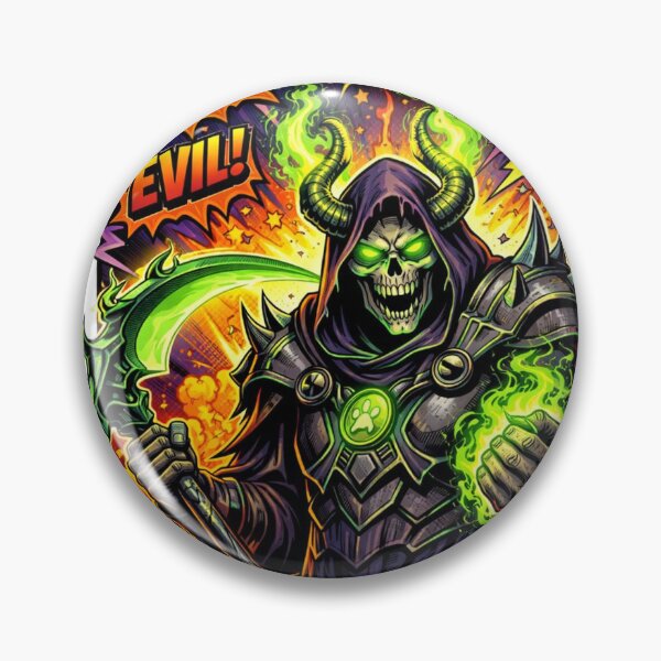 Item preview, Green Flame Reaper Comic Villain designed and sold by the-dovlat.
