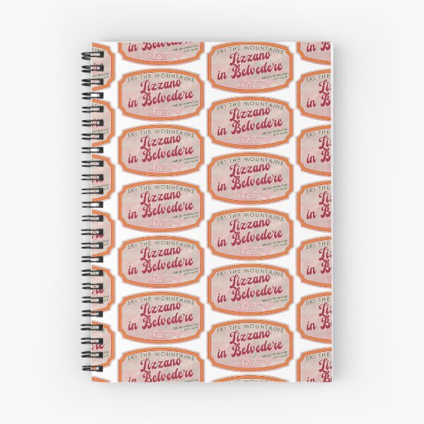 Item preview, Lizzano in Belvedere, Italy, Emilia-Romagna, Ski, textured skiing badge designed and sold by Wanderful-roads.
