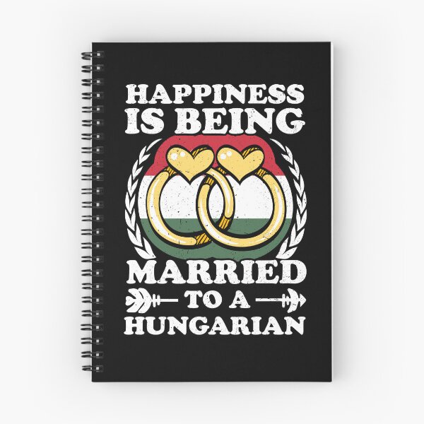 Item preview, Happiness Is Being Married To A Hungarian designed and sold by GabbyKash.