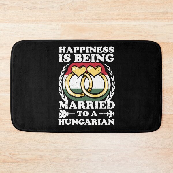 Item preview, Happiness Is Being Married To A Hungarian designed and sold by GabbyKash.