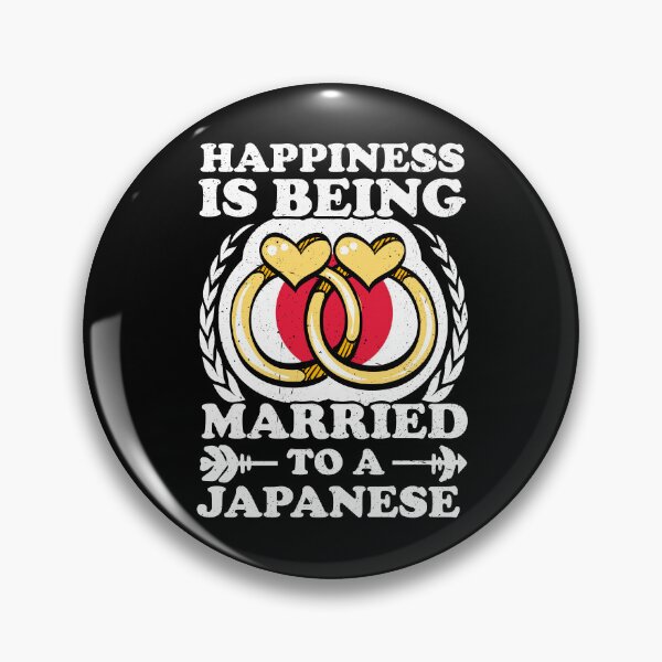 Item preview, Happiness Is Being Married To A Japanese designed and sold by GabbyKash.