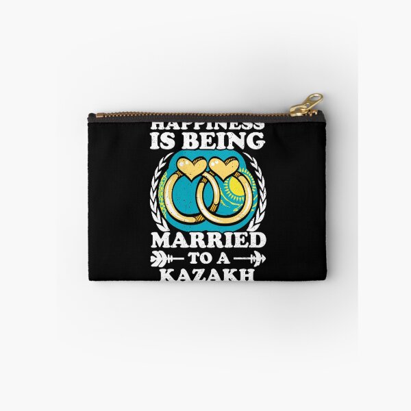 Item preview, Happiness Is Being Married To A Kazakh designed and sold by GabbyKash.