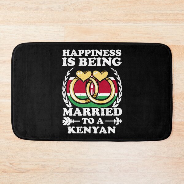 Item preview, Happiness Is Being Married To A Kenyan designed and sold by GabbyKash.