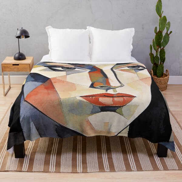 Item preview, Cubist Portrait of a Beautiful Woman designed and sold by StudioDestruct.