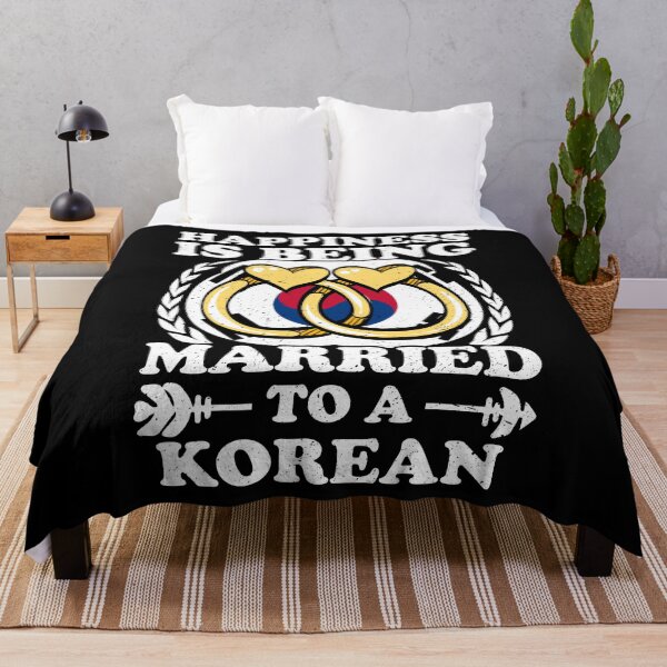 Item preview, Happiness Is Being Married To A Korean designed and sold by GabbyKash.
