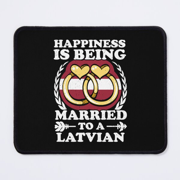 Item preview, Happiness Is Being Married To A Latvian designed and sold by GabbyKash.