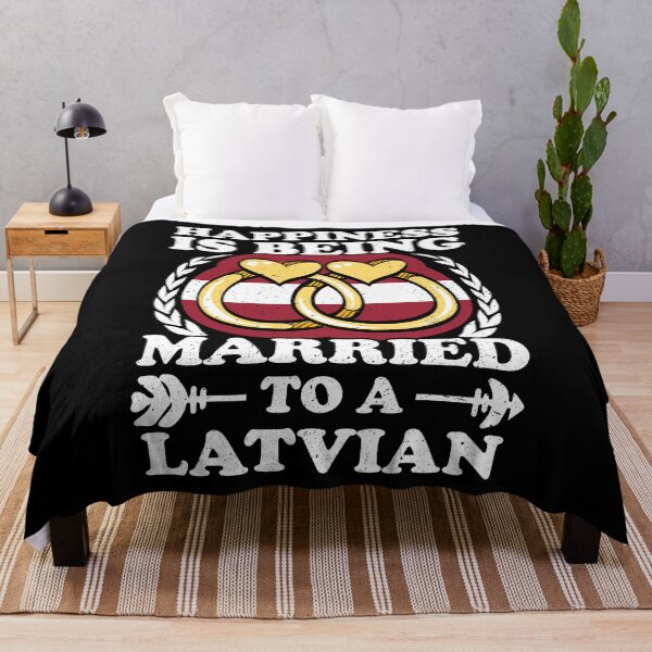 Item preview, Happiness Is Being Married To A Latvian designed and sold by GabbyKash.