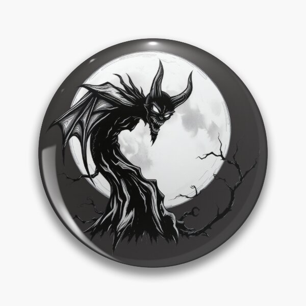 Item preview, Spooky Creature Under the Moon designed and sold by UnhingedBird.