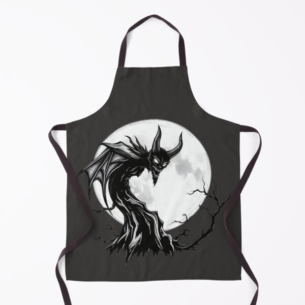 Item preview, Spooky Creature Under the Moon designed and sold by UnhingedBird.