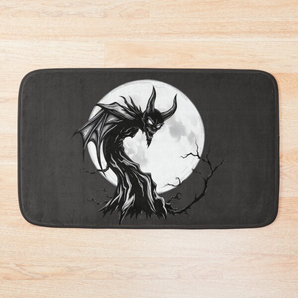Item preview, Spooky Creature Under the Moon designed and sold by UnhingedBird.