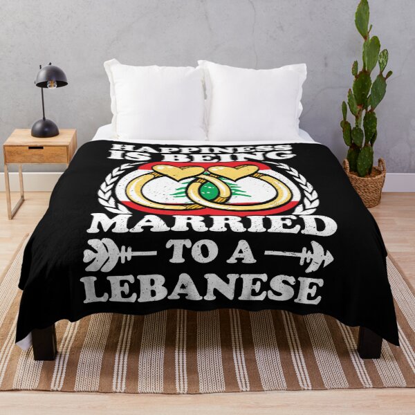 Item preview, Happiness Is Being Married To A Lebanese designed and sold by GabbyKash.