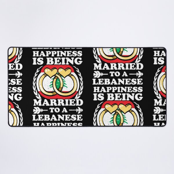 Item preview, Happiness Is Being Married To A Lebanese designed and sold by GabbyKash.