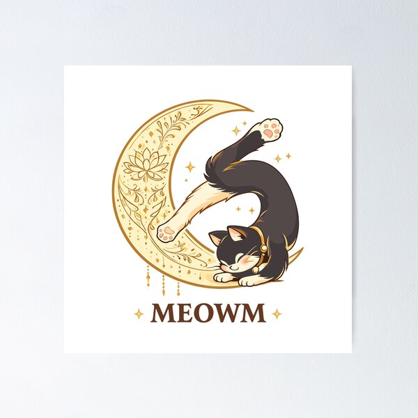 Item preview, Meowm designed and sold by aipolohu.