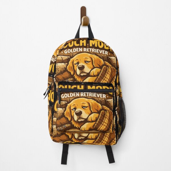 Item preview, Couch Mode Golden Retriver – Dog Humor designed and sold by OneMoments.