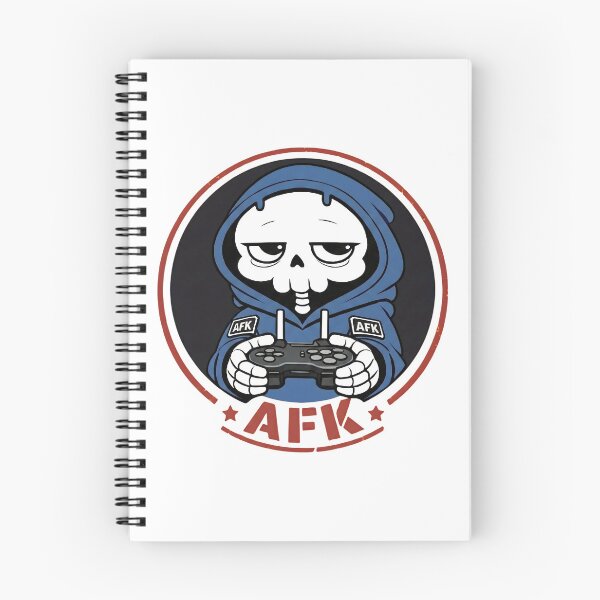 Item preview, Mentally AFK Gamer  Colored Hoodie Skeleton designed and sold by laggy-soul-0.