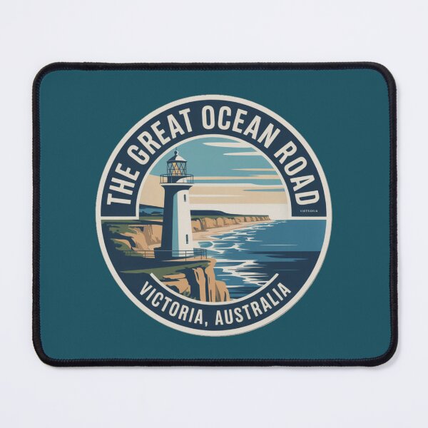 Item preview, The Great Ocean Road – Iconic Victoria Coastal Drive Sticker designed and sold by Random Designs.