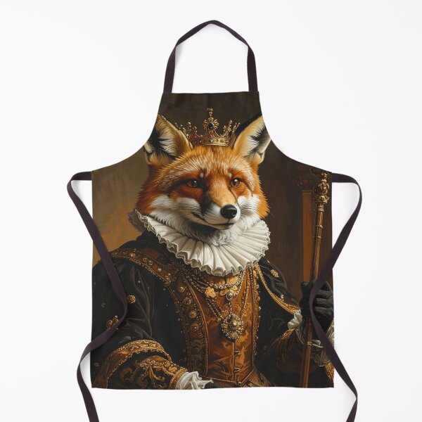 Item preview, Regal Renaissance Fox Royal Portrait Painting designed and sold by Rutvain.