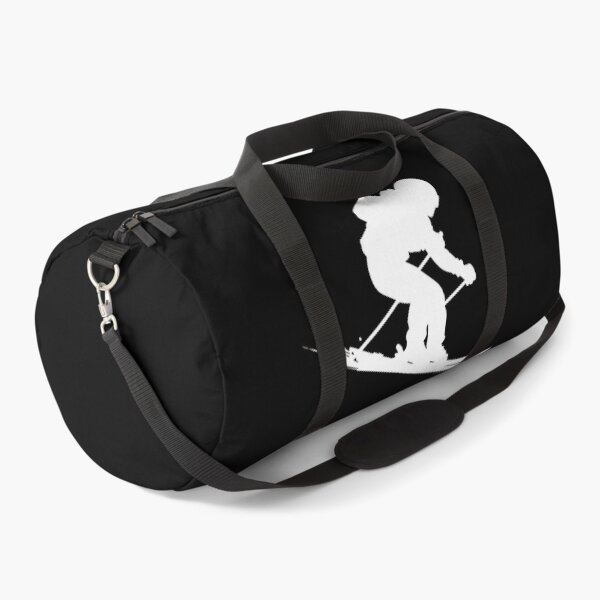 Item preview, Skier Silhouette – Minimal Alpine Motion Art designed and sold by BrushRushX.