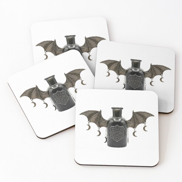 Item preview, Batwing Potion Moon Crest designed and sold by IllumeInk.