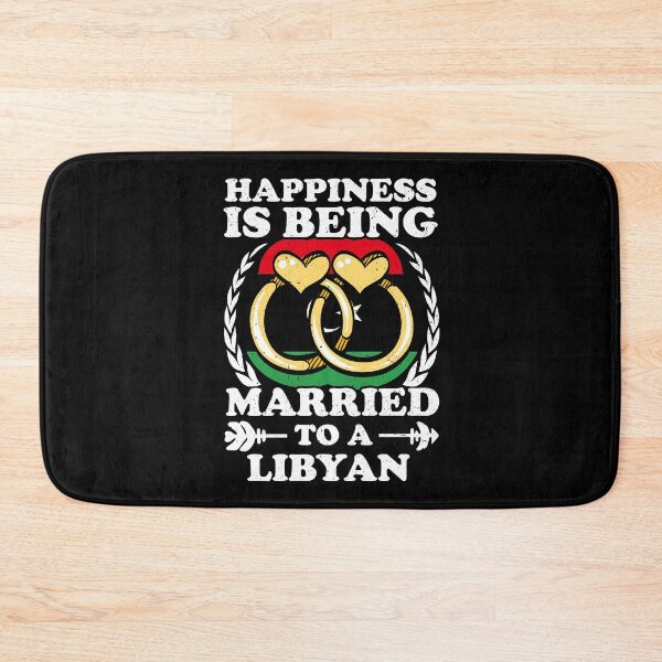 Item preview, Happiness Is Being Married To A Libyan designed and sold by GabbyKash.