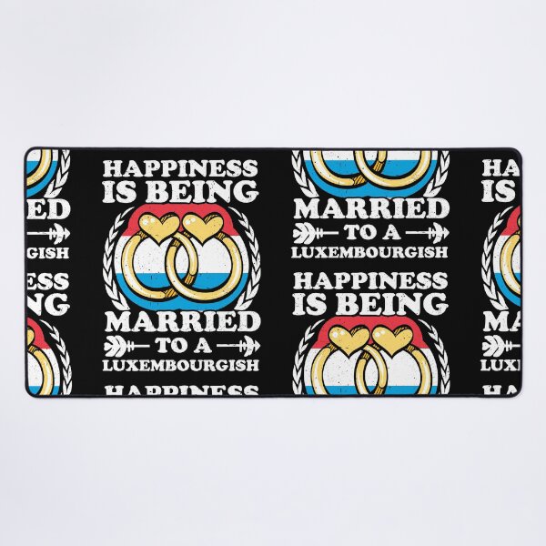 Item preview, Happiness Is Being Married To A Luxembourgish designed and sold by GabbyKash.
