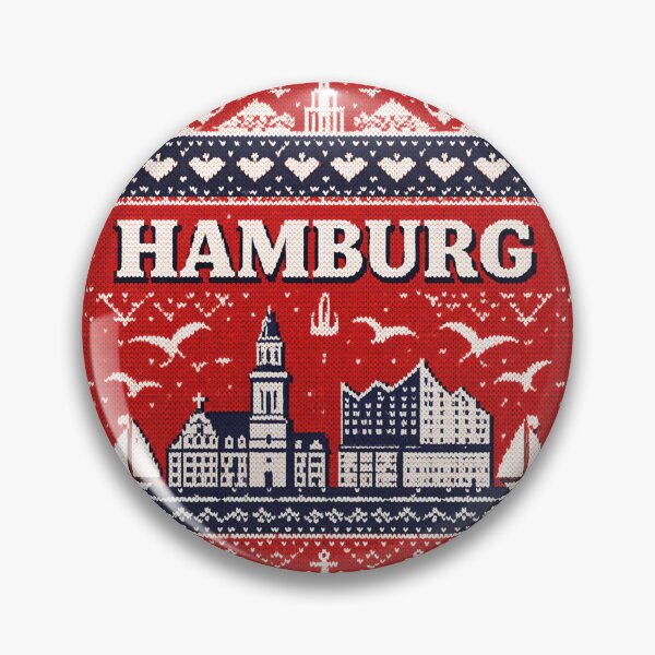 Item preview, Hamburg Skyline Elbphilharmonie Maritime Knitting Pattern Design designed and sold by Mauswohn.