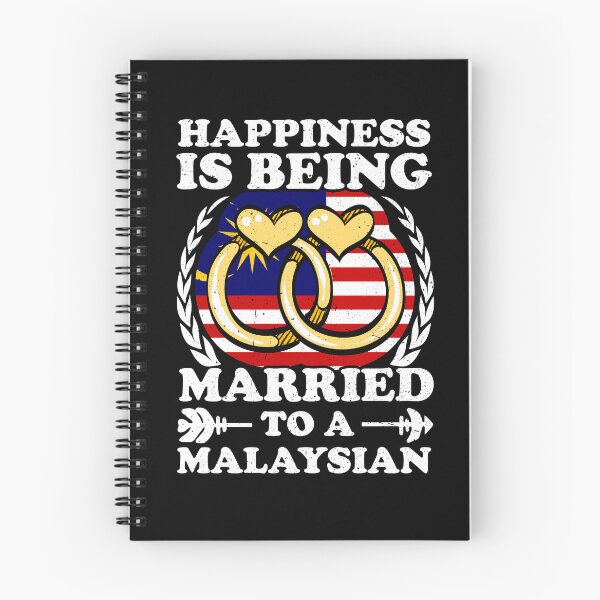 Item preview, Happiness Is Being Married To A Malaysian designed and sold by GabbyKash.