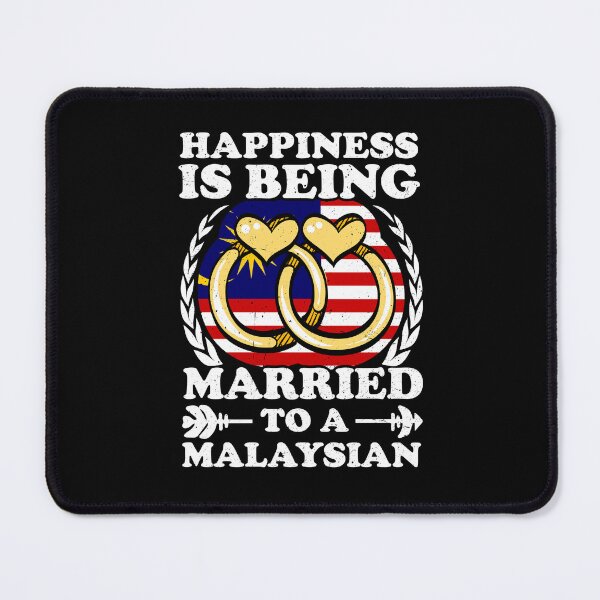 Item preview, Happiness Is Being Married To A Malaysian designed and sold by GabbyKash.