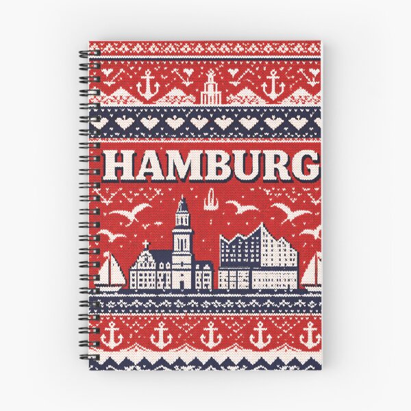 Item preview, Hamburg Skyline Elbphilharmonie Maritime Knitting Pattern Design designed and sold by Mauswohn.