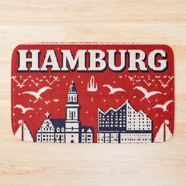 Item preview, Hamburg Skyline Elbphilharmonie Maritime Knitting Pattern Design designed and sold by Mauswohn.