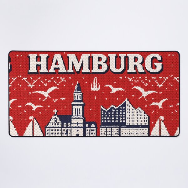 Item preview, Hamburg Skyline Elbphilharmonie Maritime Knitting Pattern Design designed and sold by Mauswohn.