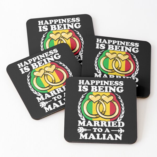 Item preview, Happiness Is Being Married To A Malian designed and sold by GabbyKash.