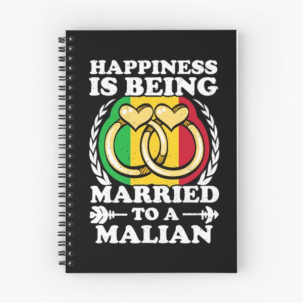Item preview, Happiness Is Being Married To A Malian designed and sold by GabbyKash.