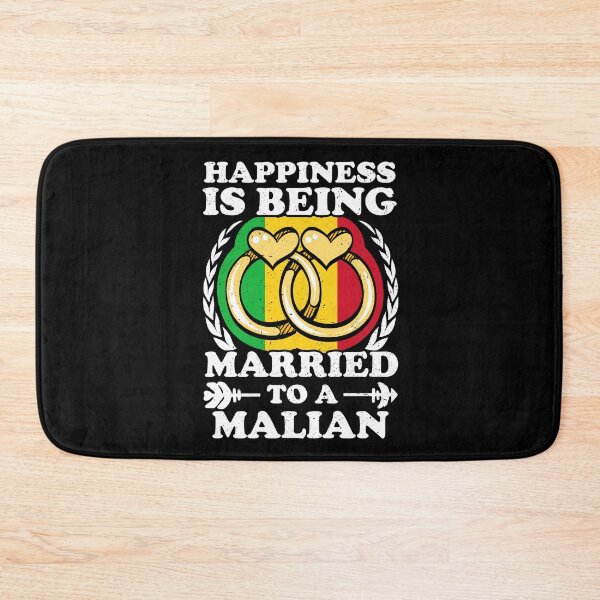 Item preview, Happiness Is Being Married To A Malian designed and sold by GabbyKash.