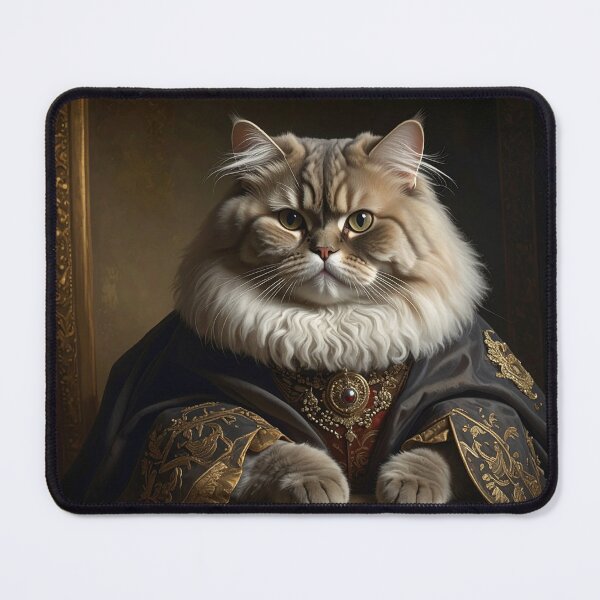 Item preview, Royal Noble Cat Renaissance Portrait designed and sold by Rutvain.