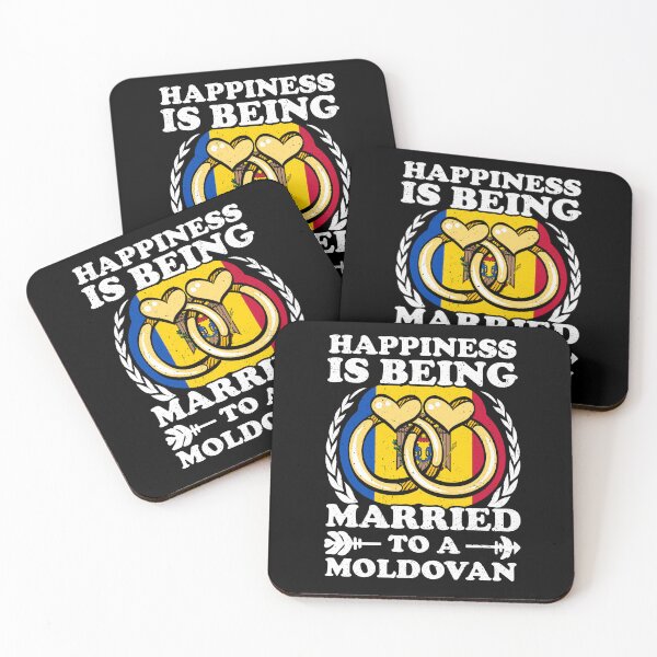 Item preview, Happiness Is Being Married To A Moldovan designed and sold by GabbyKash.