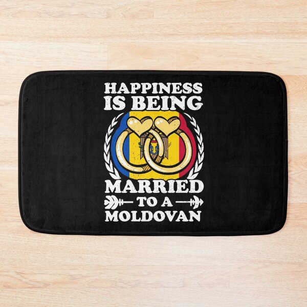 Item preview, Happiness Is Being Married To A Moldovan designed and sold by GabbyKash.