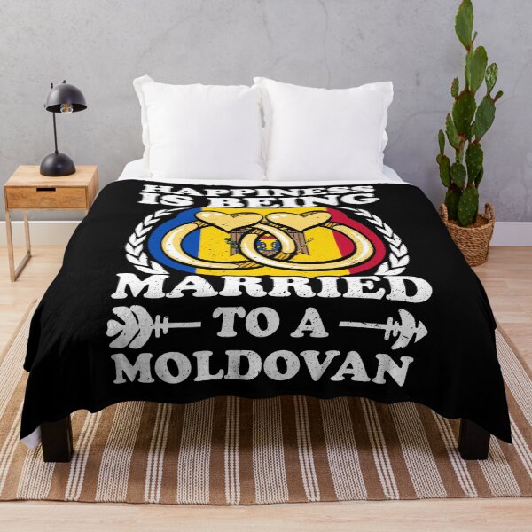Item preview, Happiness Is Being Married To A Moldovan designed and sold by GabbyKash.