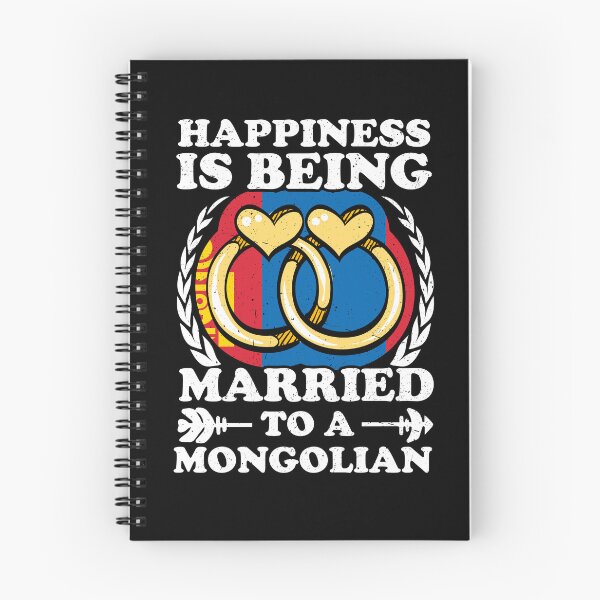 Item preview, Happiness Is Being Married To A Mongolian designed and sold by GabbyKash.
