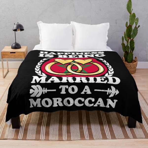 Item preview, Happiness Is Being Married To A Moroccan designed and sold by GabbyKash.